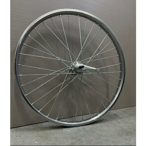 фото Колесо усиленное 24 дюйма, со вт. stels, хромированный, 36 спиц, ножной тормоз, 1 скорость галерея ibike