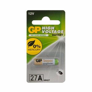 Батарейка GP High Voltage 27A, 1 шт