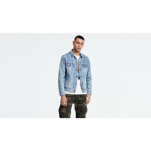 Джинсовая куртка Levi's, размер XL, синий