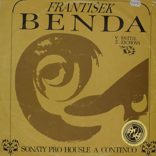 Виниловая пластинка Franti ek Benda - V clav Sn til, Zorka виниловая пластинка georg anton benda der dorfjahrmarkt lp