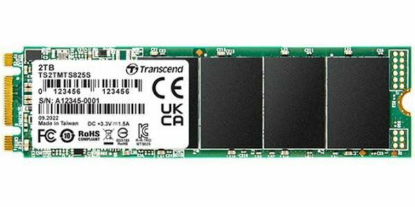 Твердотельный накопитель SSD M.2 2 Tb Transcend 825S Read 560Mb/s Write 500Mb/s 3D NAND TLC TS2TMTS825S