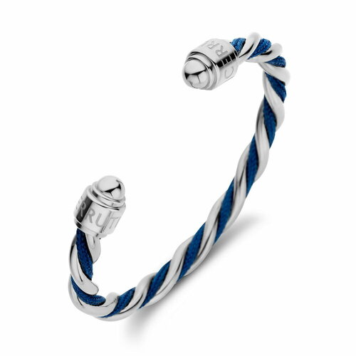 фото Жесткий браслет cerruti 1881 giulia, 1 шт., размер 19 см, размер m, серебряный