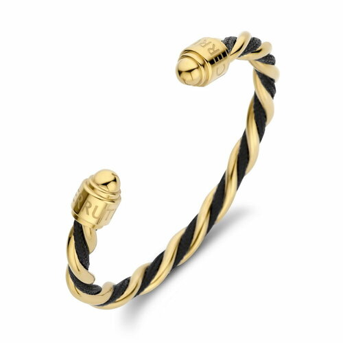 фото Жесткий браслет cerruti 1881 giulia, 1 шт., размер 19 см, размер m, золотой