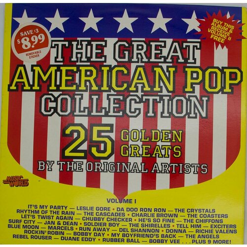 Виниловая пластинка Разные - The Great American Pop Collect