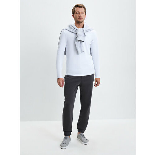 фото Брюки zarina, размер l (ru 50), серый