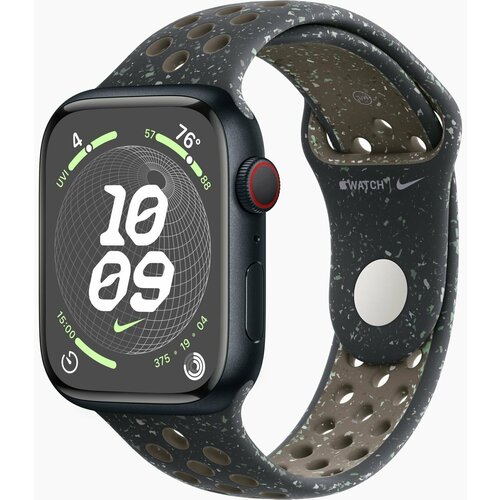 Умные часы Apple Watch Series 9 45mm Aluminum Case with Nike Sport Band ML Цвет MidnightMidnight Sky 5392000₽