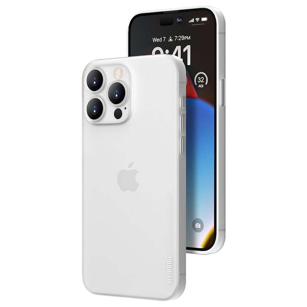 фото Чехол Memumi Ultra Slim 0.3 для iPhone 15 Pro Max 6.7" синий