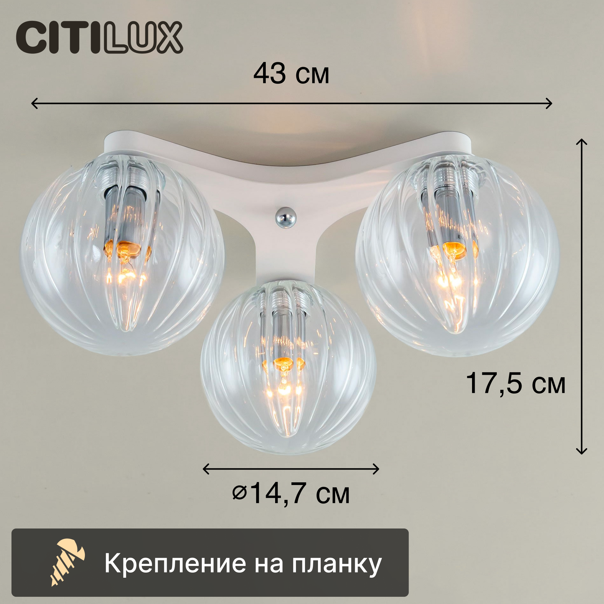 Люстра Citilux КОПТЕР CL116130 - фото №1