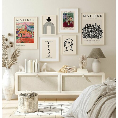 Набор интерьерных постеров matisse