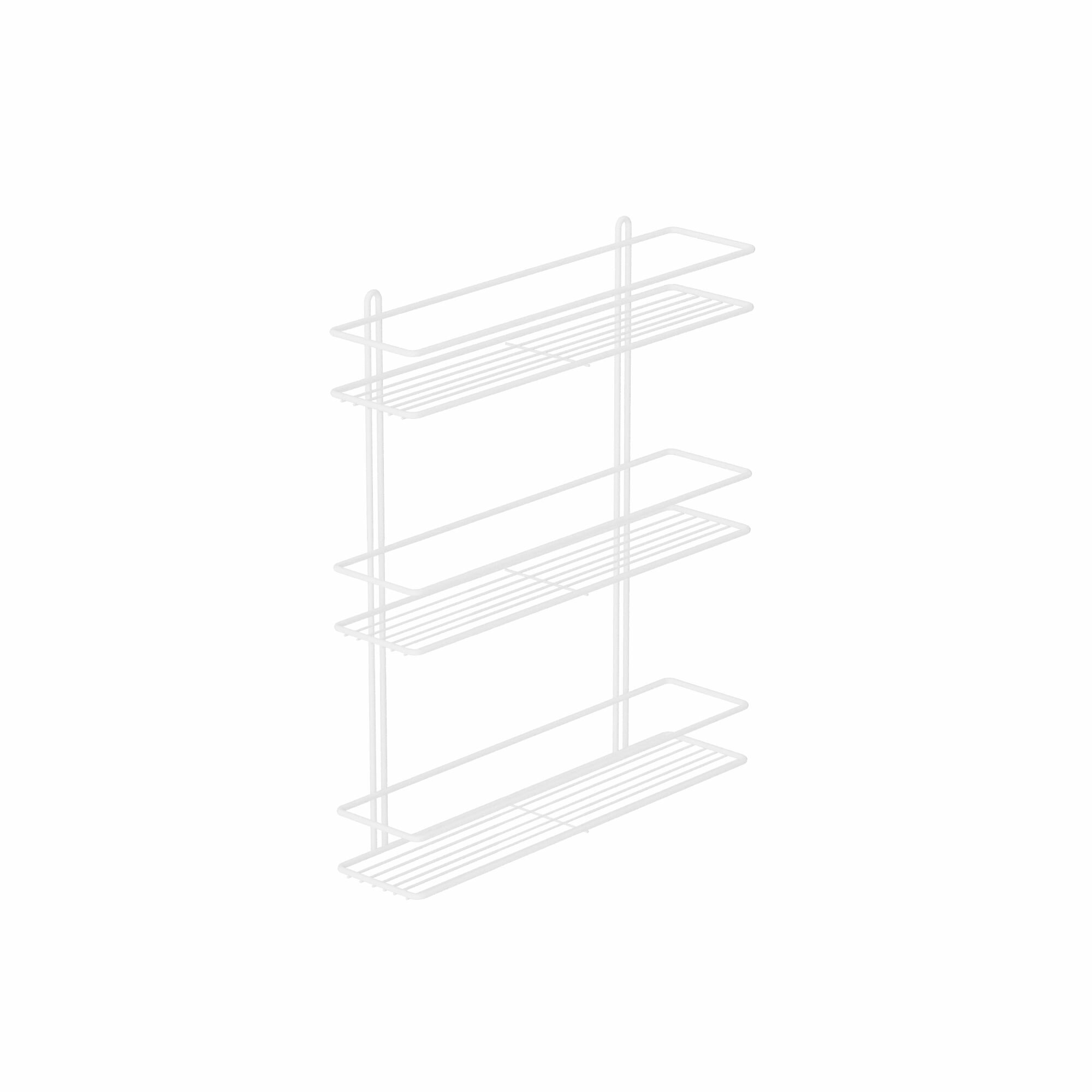 фото P126558 Полка прямая 3 яруса белый