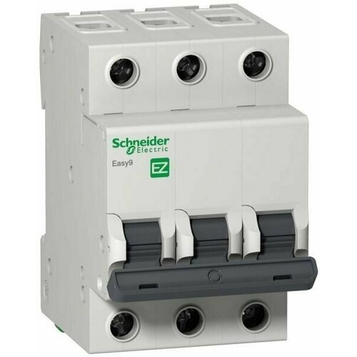 Автоматический выключатель Schneider Electric Multi9 3P 40А (C) 4.5кА, 23886 миниатюрный автоматический выключатель schneider electric a9f29332 ic65h 3p d32a