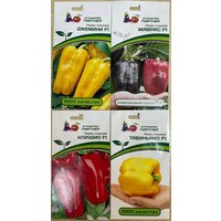 ⭐️ Самый популярный набор семян перца от производителя Агрофирма Партнер ⭐️;
Перец джемини F1;
Перец маврас F1;
Перец клаудио  ...