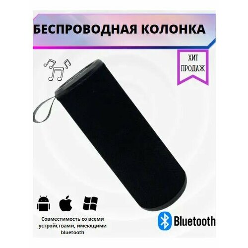 Портативная колонка PORTABLE Wireless Speaker черный 229900₽