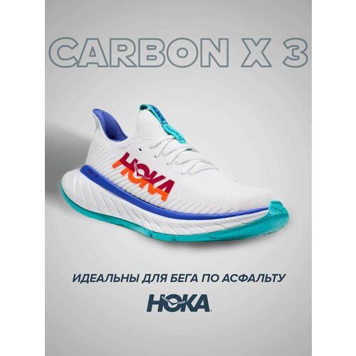 фото Кроссовки hoka, полнота b, размер us8b/uk6.5/eu40/jpn25, красный, белый