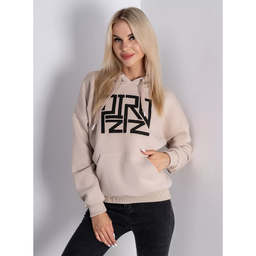 фото Худи pirozz, размер 42/44, бежевый
