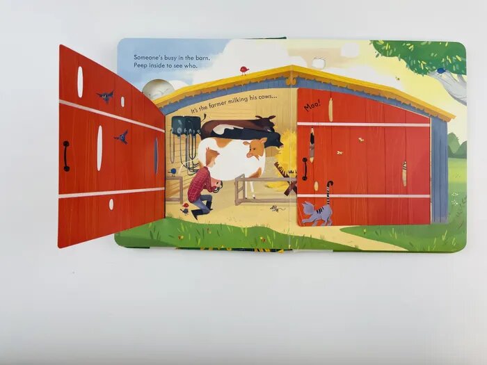 Peep Inside the Farm (Anna Milbourne) - фото №5