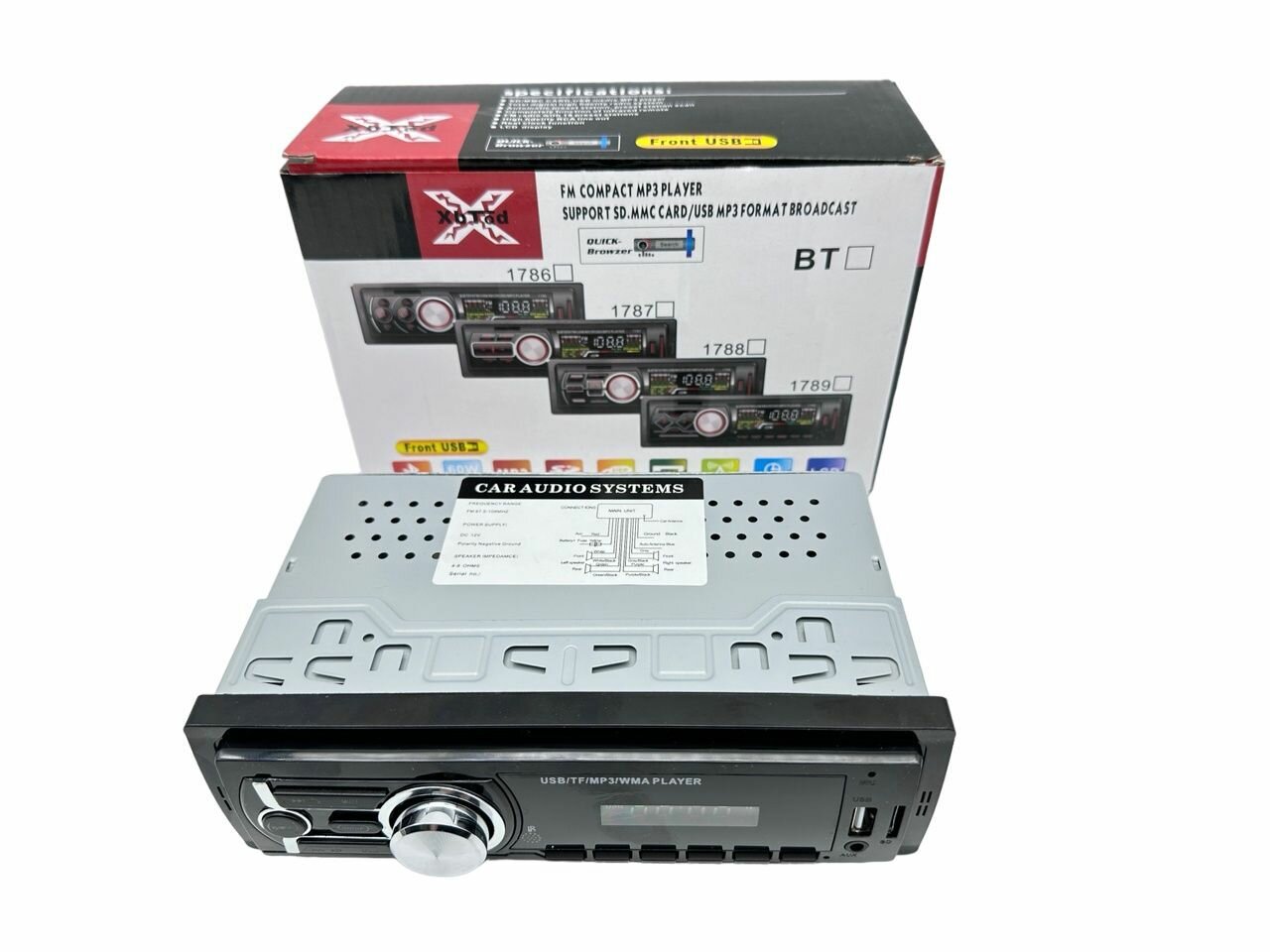Автомагнитола XB с MP-3, SD- card, USB, FM