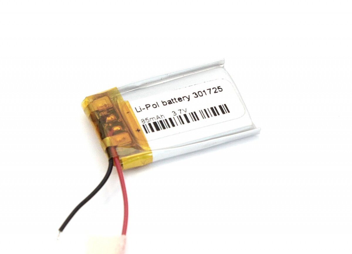 Аккумулятор Li-Pol (батарея) 3x17x25mm 2pin 3.7V/85mAh