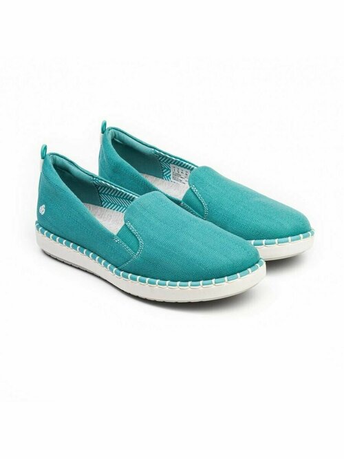 Слипоны Clarks, размер 4D UK, голубой