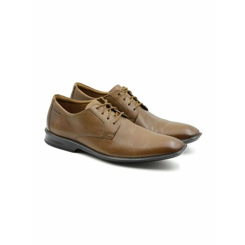 Туфли Clarks, размер 7G UK, коричневый, бежевый туфли clarks размер 10 5g uk коричневый