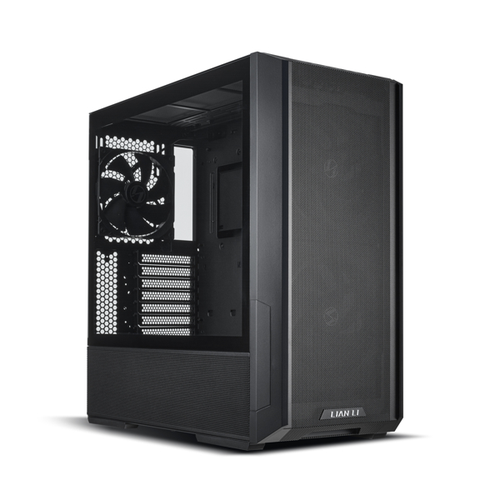 LIAN LI Lancool 216 Black, Medium Case: ATX/E-ATX/Micro-ATX/Mini-ITX, 2xUSB 3.0, 1xUSB Type-C, 1xAudio, Included Fans: 2x160mm PWM, 1x140mm PWM sst gd05b usb 3 0 grandia htpc micro atx computer case silent high airflow performance black