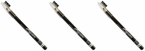 TF cosmetics Карандаш для бровей Eyebrow pencil TRIUMF, тон 003 Soft brown Мягкий коричневый, 2 г, 3 шт