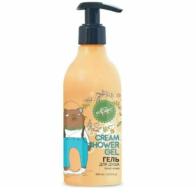 Крем-гель для душа Modamo "Цитрусовый микс", 400мл Unknown - фото №2