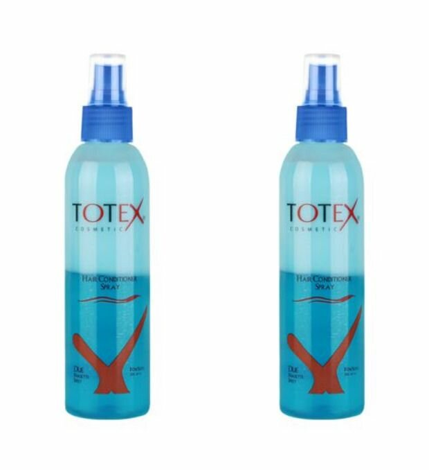 TOTEX Спрей-кондиционер для волос Синий, 200 мл, 2 штуки