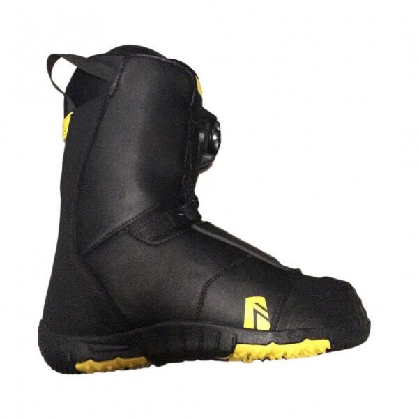 Ботинок для сноуборда Nidecker Ansr Rental Coiler-LL Black Yellow год 2022 размер 38