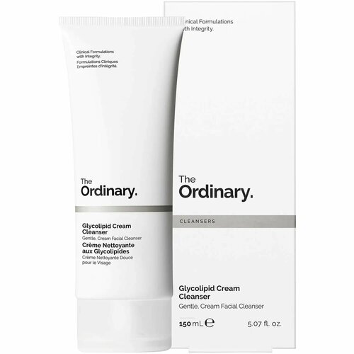 The Ordinary средство для умывания с гликолипидами Glycolipid Cream Cleanser150ml 3684₽