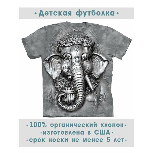 фото Футболка the mountain, размер m-y, серый