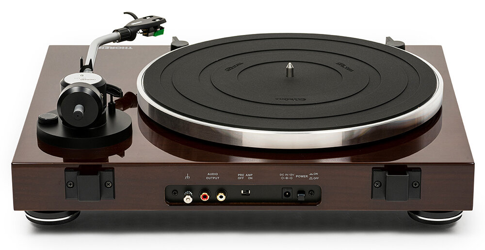 Thorens TD-204 walnut проигрыватель винила — фото 5