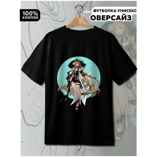 фото Футболка hypnotica, размер l, черный