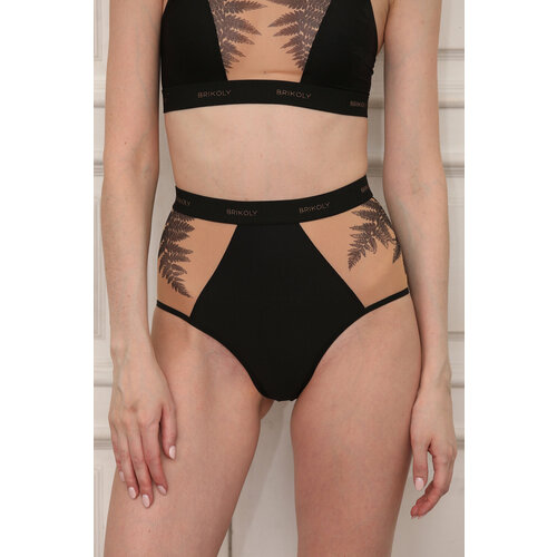 фото Трусы brikoly, размер l, черный
