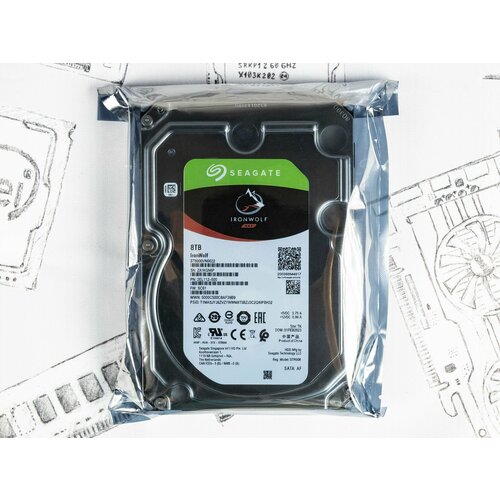 35 жесткий диск Seagate IronWolf 8Tb 1861000₽