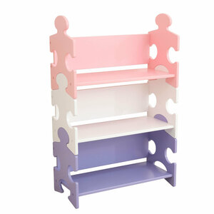 Система хранения "Пазл", пастель (Puzzle Bookshelf - Pastel) 14415_KE