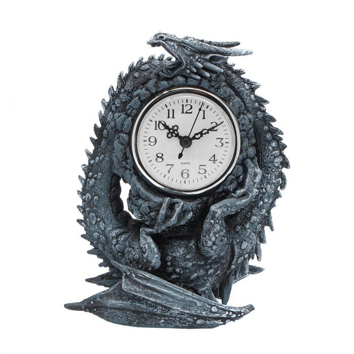Часы настольные "Дракон", 11.5 х 9.5 х 22 см 10140087