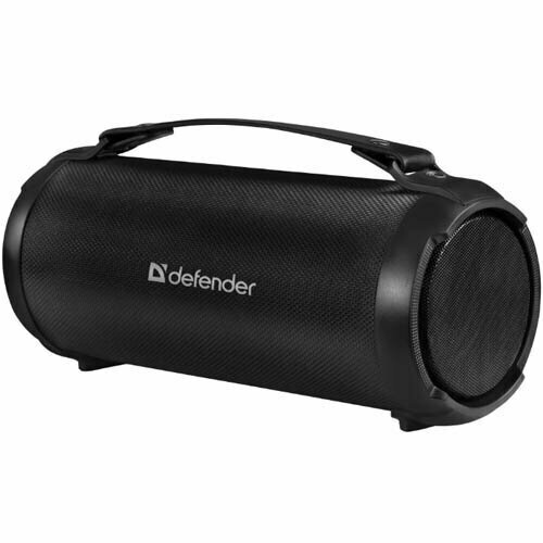 Колонка портативная Defender Beatbox16 16 Вт bluetooth 5.3, FM, MP3, MicroS аккумулятор 18650 1500мАч - чёрная