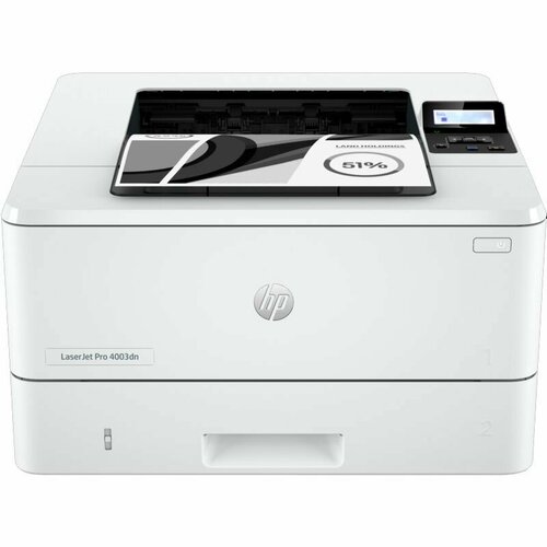 Принтер лазерный HP LaserJet Pro 4003dn (2Z609A) белый, серый