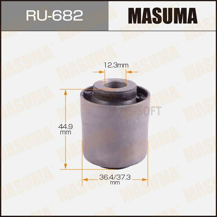 MASUMA RU-682 Сайлентблок зад. ниж. рычага MAZDA CX-7 06-12