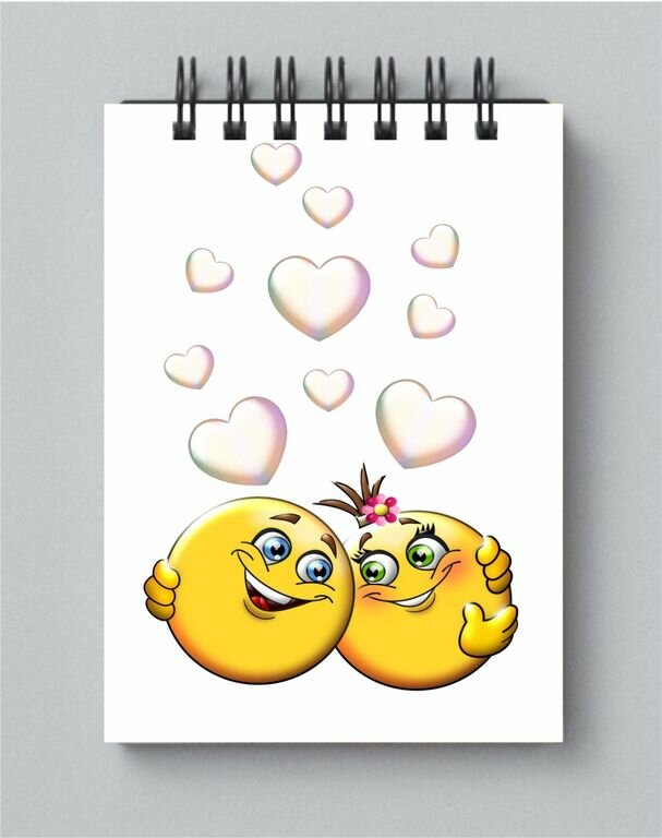 Блокнот эмодзи, emoji №40, А6