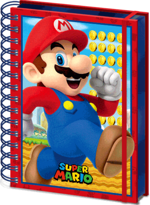 Записная книжка Super Mario (Mario) A5 Wiro SR72626