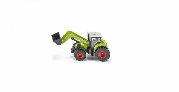 Модель трактора Claas Axion 850 с погрузчиком 1:50