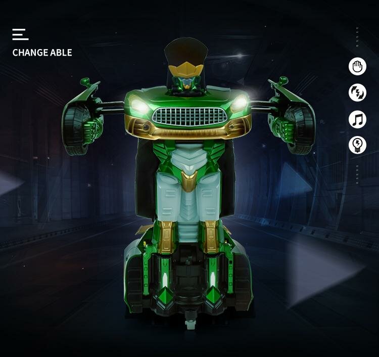 Робот-трансформер на радиоуправлении JQ - JQ6612 для детей от 8 лет — фото 1