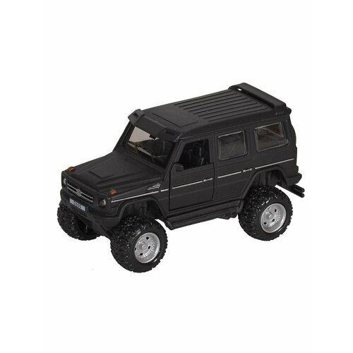 Модель машины Mercedes-Benz G500 1/36 (12см) свето-звуковые эффекты, черный, 1 шт.