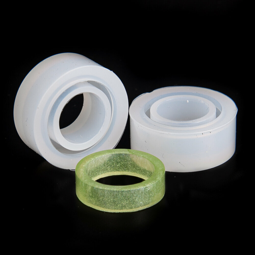 Силиконовый молд "Плоское кольцо" (р-р 17) — фото 1