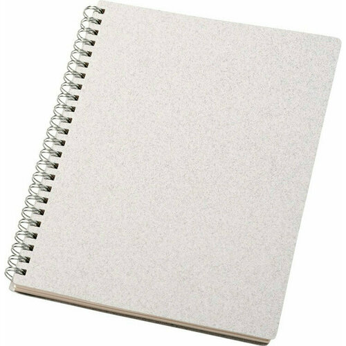 Блокнот Luxe Bianco формата A5 на гребне, белый