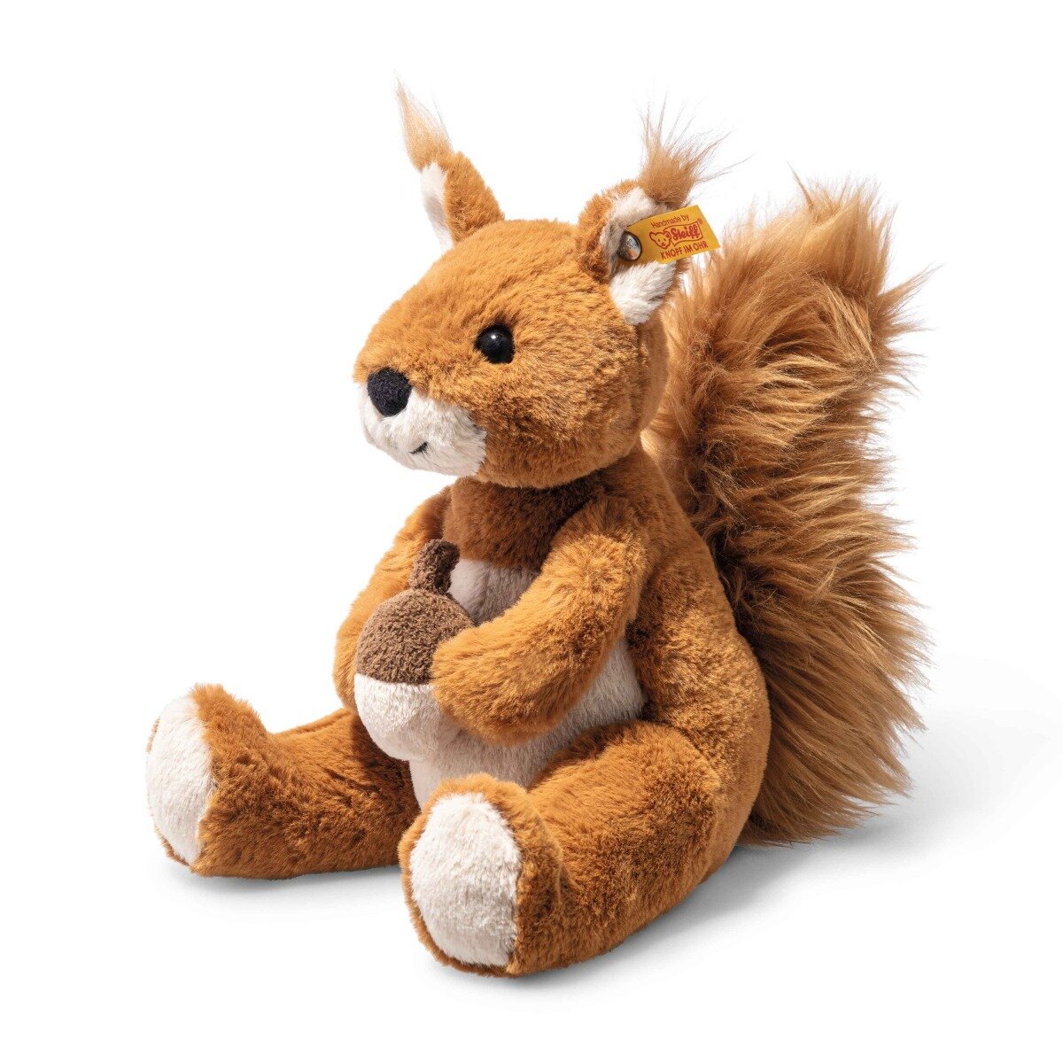 Мягкая игрушка Steiff Soft Cuddly Friends Phil squirrel (Штайф Мягкие Приятные Друзья белка Фил, 20 см)