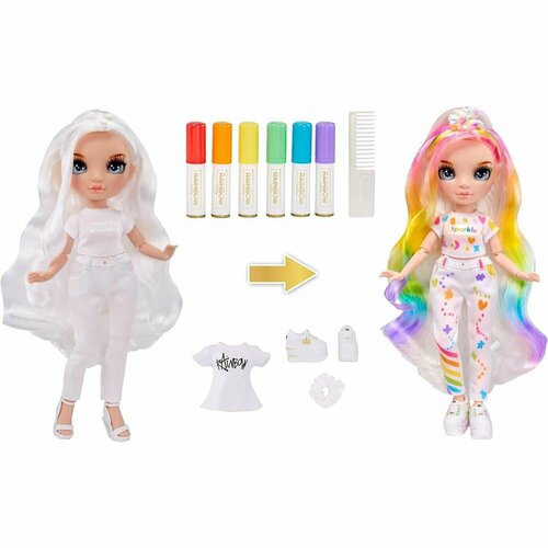 Набор игровой Rainbow High Color and Create 594123EUC куклы и одежда для кукол rainbow high кукла fashion doll indigo