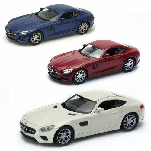 Модель 1:34/39 Mercedes-Benz AMG GT 43705 Welly игрушечные машинки и техника welly 43747 велли модель машины 1 38 mercedes benz amg gt r